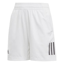Load image into Gallery viewer, Adidas 3-Stripes Club White Boys Tennis Shorts
- 1