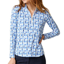 Load image into Gallery viewer, GGBlue Georgia Ice Womens Long Sleeve Golf Shirt
 - 4