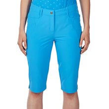 Load image into Gallery viewer, NVO Madison Long 14.5in Womens Golf Shorts - 412 MALIBU BLUE/16
 - 1