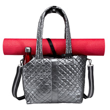 Load image into Gallery viewer, Oliver Thomas Kitchen Sink Tote Bag - Metallic Silver/One Size
- 26