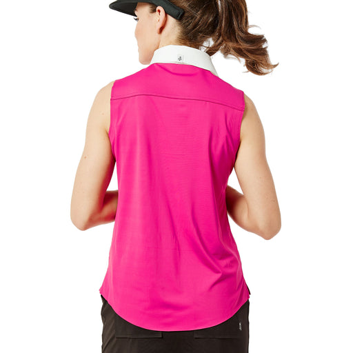 Belyn Key Piped Contrast PK Womens SL Golf Polo