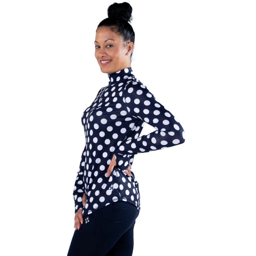 Jofit UV Womens Long Sleeve Golf Mock