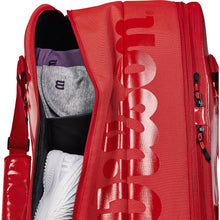 Load image into Gallery viewer, Wilson Super Tour 2 Compartment RD Sm Tennis Bag
 - 3