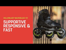 Load and play video in Gallery viewer, Rollerblade Macroblade 110 3WD Mens Inline Skates
 - 6