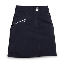 Load image into Gallery viewer, Daily Sports Miracle Black 18in Womens Golf Skort - 590 NAVY/6
 - 1