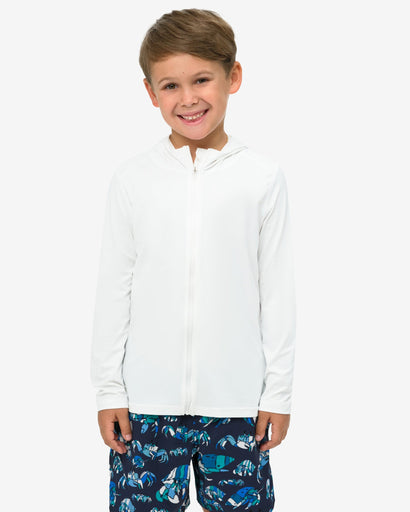 BloqUV Kid's Full Zip Hoodie Top