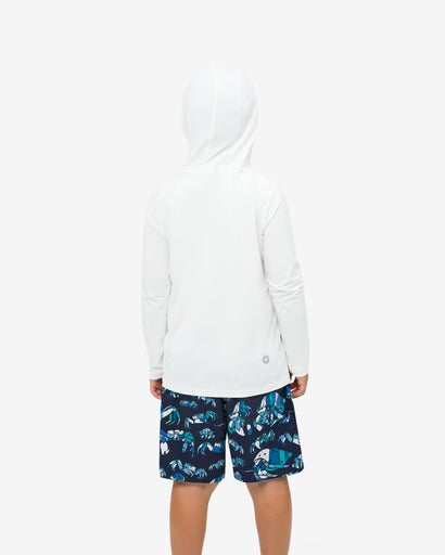 BloqUV Kid's Full Zip Hoodie Top