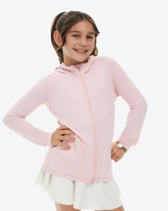 BloqUV Kid's Full Zip Hoodie Top