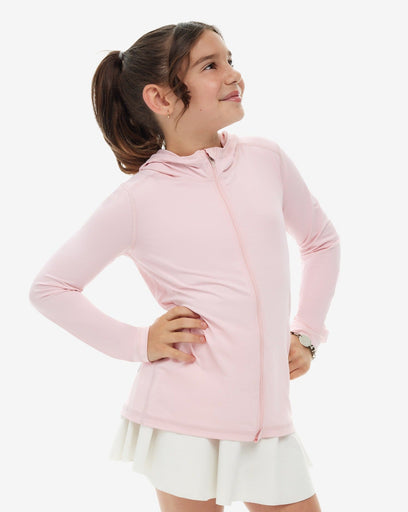 BloqUV Kid's Full Zip Hoodie Top