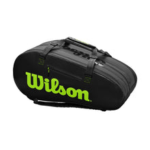 Load image into Gallery viewer, WIlson Super Tour 3 Compartment Black Tennis Bag
 - 2