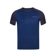 Load image into Gallery viewer, Babolat Play Mens Crew Tennis Shirt - ESTATE BLU 4000/XXL
 - 2