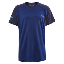 Load image into Gallery viewer, Babolat Play Boys Crew Neck - 4000 ESTATE BLU/12-14
 - 3