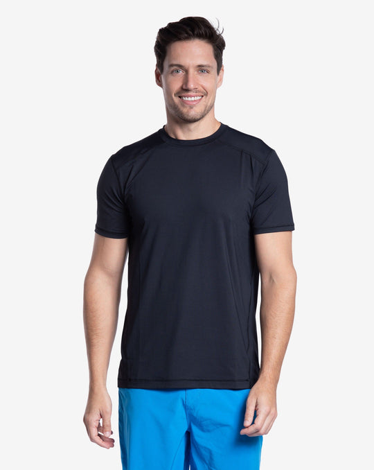 BloqUV Men's Short Sleeve Crew Sun Shirt
