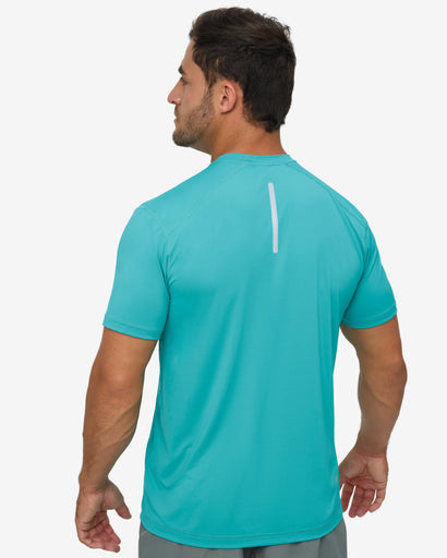 BloqUV Men's Short Sleeve Crew Sun Shirt