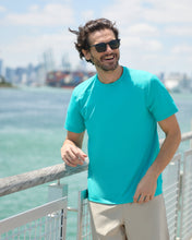 Load image into Gallery viewer, BloqUV Men's Short Sleeve Crew Sun Shirt
 - 54