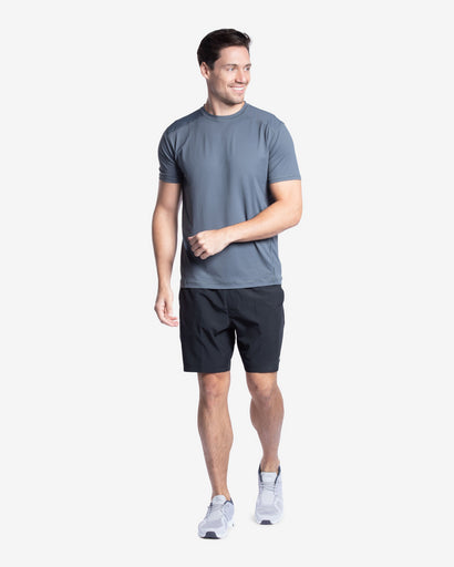 BloqUV Men's Short Sleeve Crew Sun Shirt