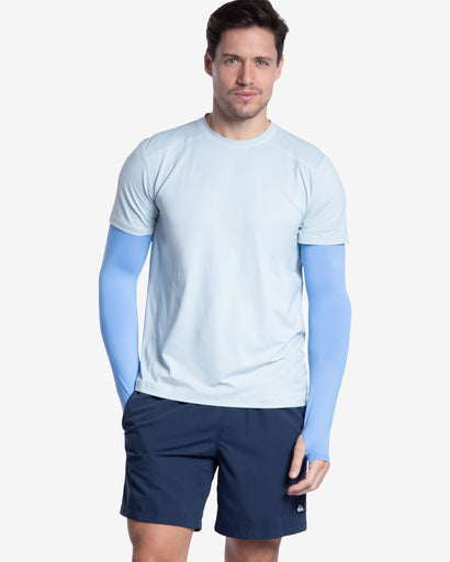 BloqUV Men's Short Sleeve Crew Sun Shirt