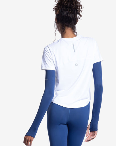 BloqUV Women's Short Sleeve Relaxed Crew Shirt