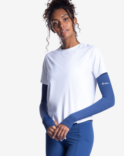 BloqUV Women's Short Sleeve Relaxed Crew Shirt