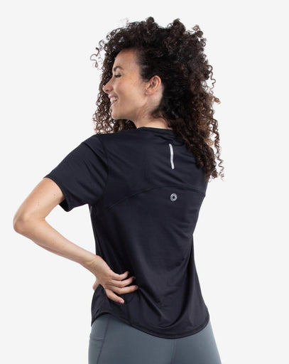 BloqUV Women's Short Sleeve Relaxed Crew Shirt