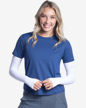 Load image into Gallery viewer, BloqUV Women's Short Sleeve Relaxed Crew Shirt
 - 5
