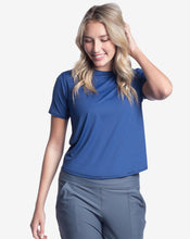 Load image into Gallery viewer, BloqUV Women's Short Sleeve Relaxed Crew Shirt
 - 1