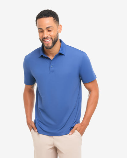 BloqUV Men's Short Sleeve Polo Shirt