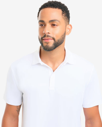 BloqUV Men's Short Sleeve Polo Shirt