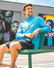 Load image into Gallery viewer, BloqUV Men's Mock Zip Top
 - 82