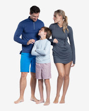 Load image into Gallery viewer, BloqUV Men's Mock Zip Top
 - 6