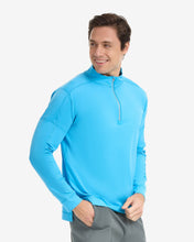 Load image into Gallery viewer, BloqUV Men's Mock Zip Top
 - 77