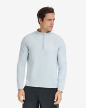Load image into Gallery viewer, BloqUV Men's Mock Zip Top
 - 57