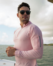 Load image into Gallery viewer, BloqUV Men's Mock Zip Top
 - 13