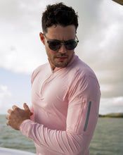 Load image into Gallery viewer, BloqUV Men's Mock Zip Top
 - 14