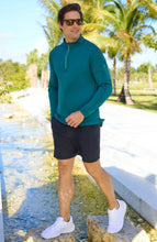 Load image into Gallery viewer, BloqUV Men's Mock Zip Top
 - 107