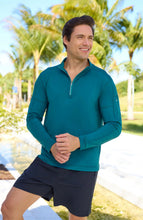 Load image into Gallery viewer, BloqUV Men's Mock Zip Top
 - 108