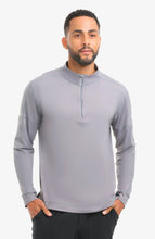 Load image into Gallery viewer, BloqUV Men's Mock Zip Top
 - 105
