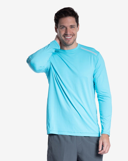 BloqUV Men's Long Sleeve Jet Tee