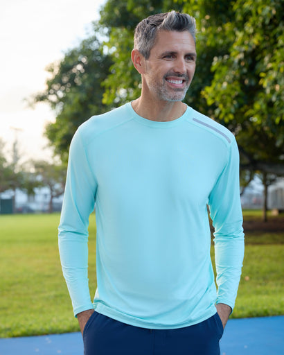 BloqUV Men's Long Sleeve Jet Tee