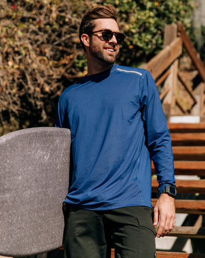 BloqUV Men's Long Sleeve Jet Tee