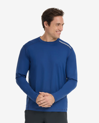 BloqUV Men's Long Sleeve Jet Tee