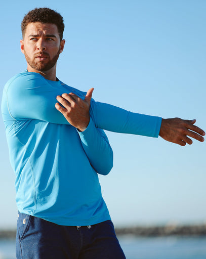 BloqUV Men's Long Sleeve Jet Tee