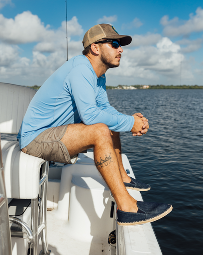 BloqUV Men's Long Sleeve Jet Tee