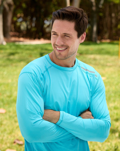 BloqUV Men's Long Sleeve Jet Tee