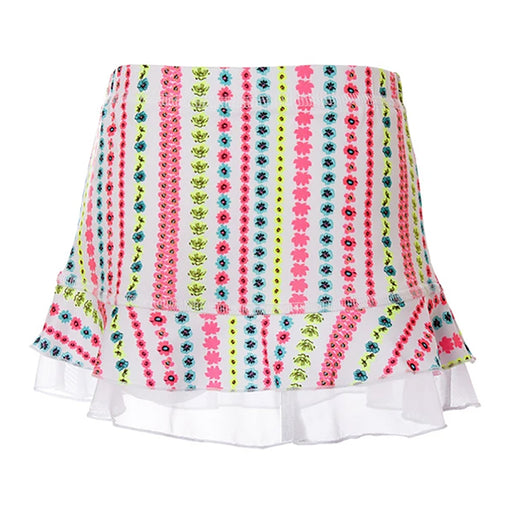 Sofibella UV Colors Ruffle 11in Girls Tennis Skirt - Candy Print/L