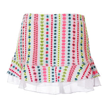 Load image into Gallery viewer, Sofibella UV Colors Ruffle 11in Girls Tennis Skirt - Candy Print/L
 - 15
