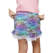Load image into Gallery viewer, Sofibella UV Colors Ruffle 11in Girls Tennis Skirt
 - 21