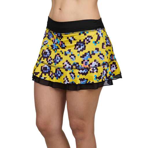Sofibella UV Colors Doubles 13in Wmns Tennis Skirt - Leo/XL