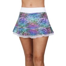 Load image into Gallery viewer, Sofibella UV Colors Doubles 13in Wmns Tennis Skirt - Mermaid/XL
 - 17