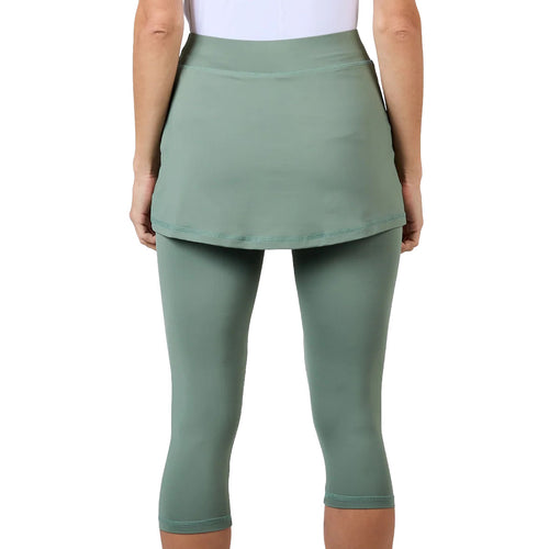 Sofibella UV Staples Abaza 13in Womens Tennis Skirt with Capri Leggings - 2
